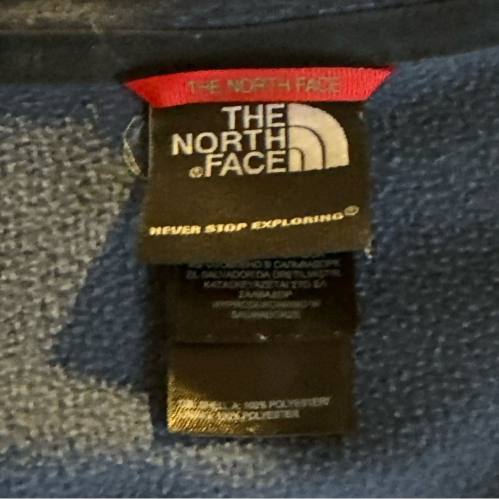 The North Face Men's Blue Fleece Vest Mens Sz medium - Picture 3 of 10